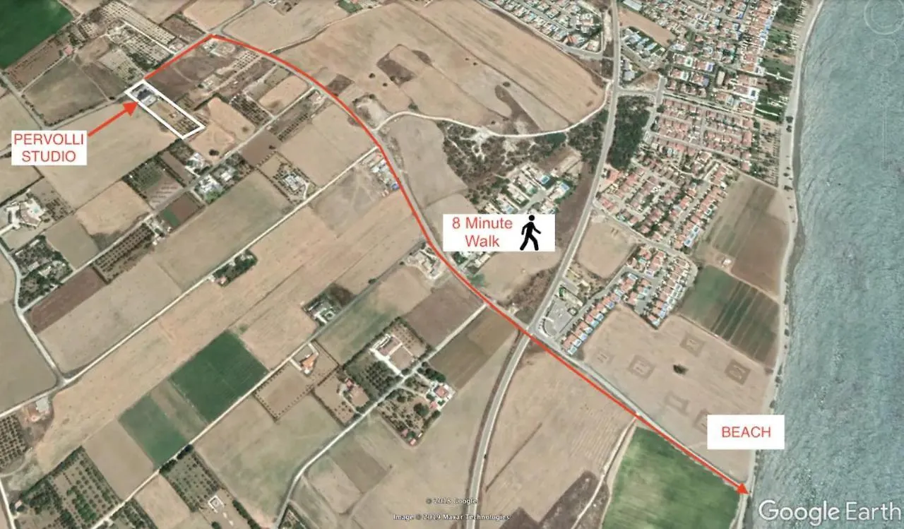 The Pervoli Studio - Pool - Close To Beach Larnaca Chipre